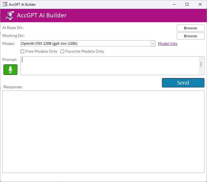 Access AI Builder